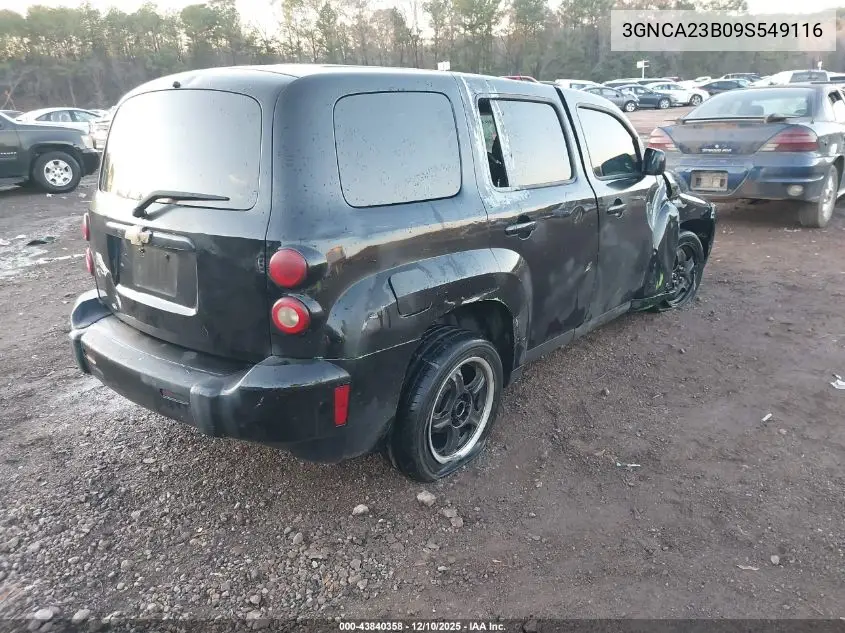 3GNCA23B09S549116 2009 Chevrolet Hhr Lt