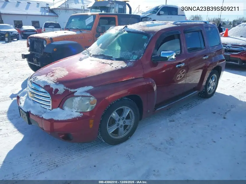 3GNCA23B39S509211 2009 Chevrolet Hhr Lt