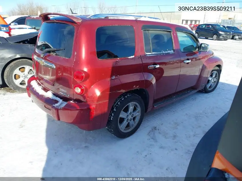 3GNCA23B39S509211 2009 Chevrolet Hhr Lt