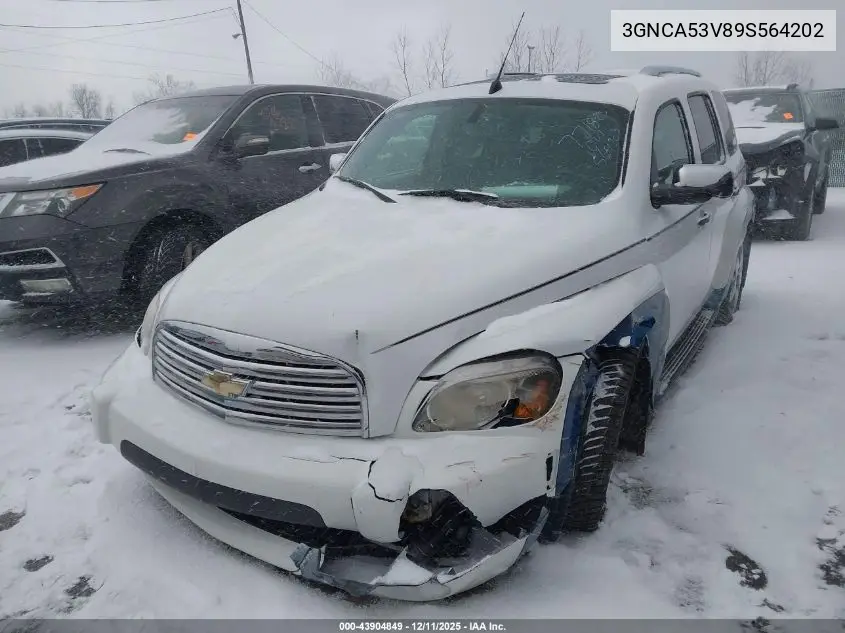 3GNCA53V89S564202 2009 Chevrolet Hhr Lt