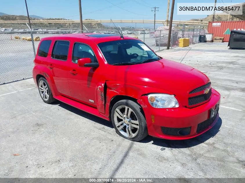 2010 Chevrolet Hhr Ss VIN: 3GNBADDM7AS545477 Lot: 39700874