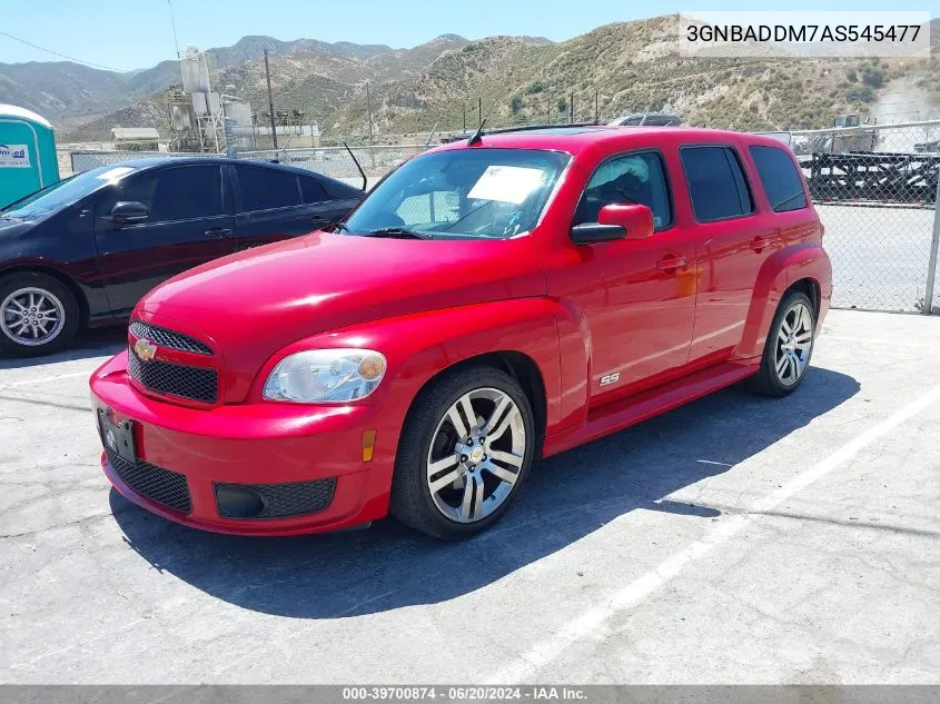 3GNBADDM7AS545477 2010 Chevrolet Hhr Ss