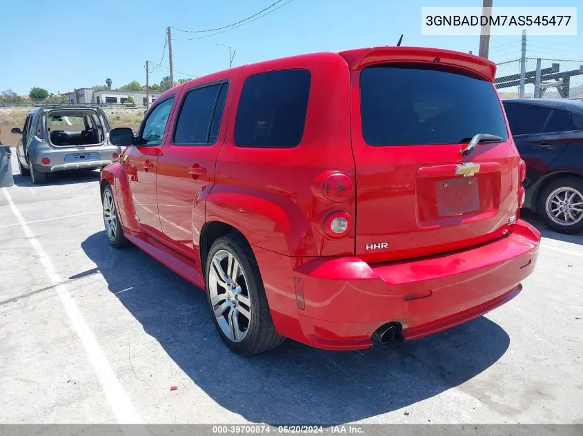 2010 Chevrolet Hhr Ss VIN: 3GNBADDM7AS545477 Lot: 39700874