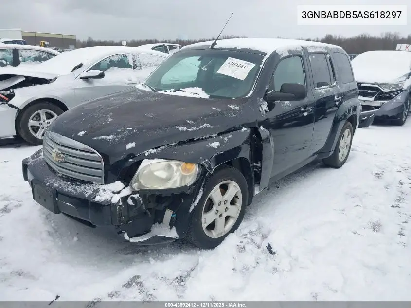 3GNBABDB5AS618297 2010 Chevrolet Hhr Lt