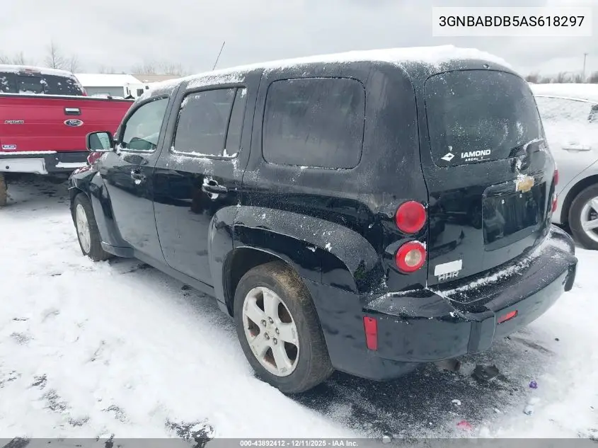 3GNBABDB5AS618297 2010 Chevrolet Hhr Lt