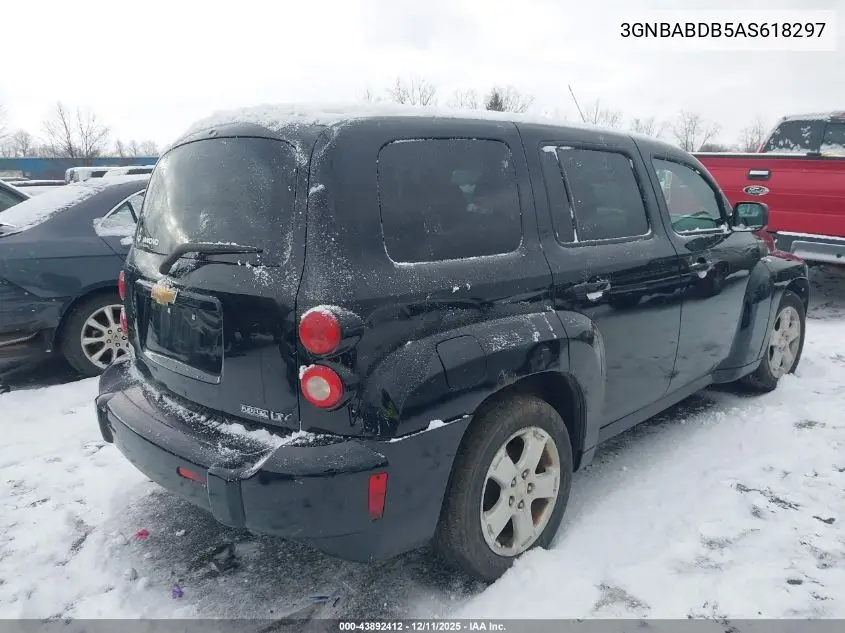 3GNBABDB5AS618297 2010 Chevrolet Hhr Lt