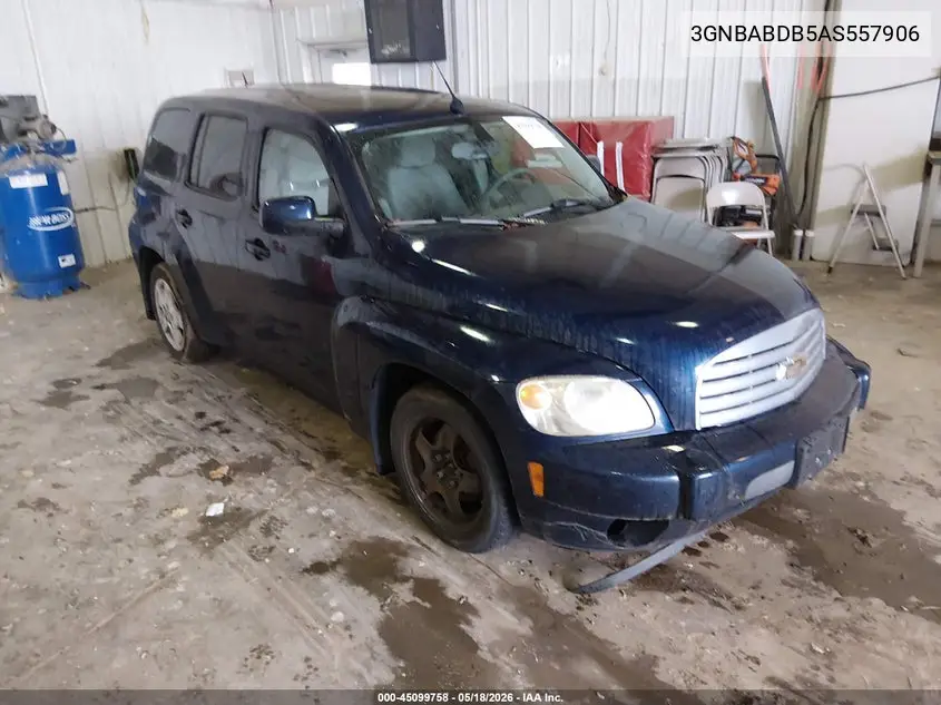 2010 Chevrolet Hhr Lt VIN: 3GNBABDB5AS557906 Lot: 45099758