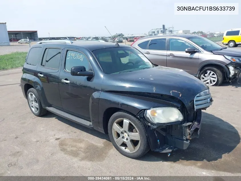 3GNBACFU1BS633739 2011 Chevrolet Hhr Lt