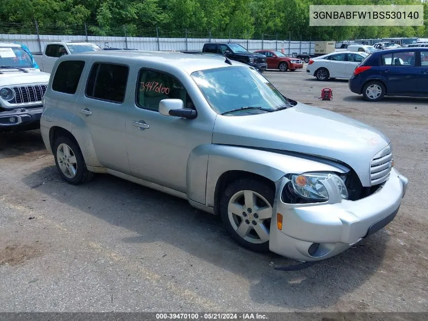 2011 Chevrolet Hhr Lt VIN: 3GNBABFW1BS530140 Lot: 39470100