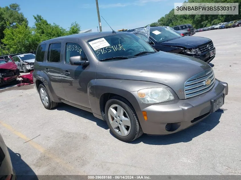 2011 Chevrolet Hhr Lt VIN: 3GNBABFW3BS530317 Lot: 39659168