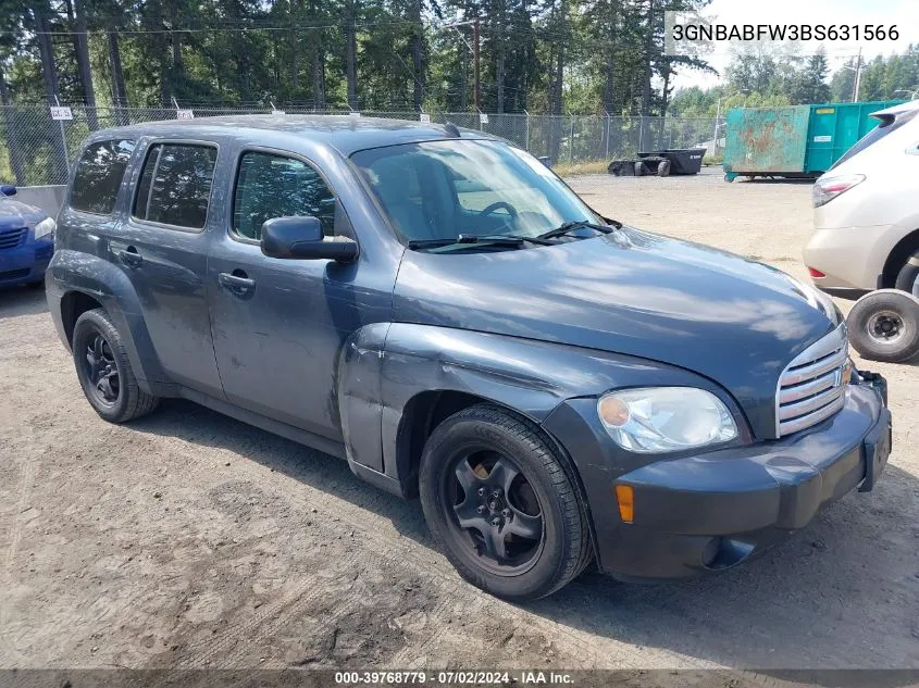 3GNBABFW3BS631566 2011 Chevrolet Hhr Lt