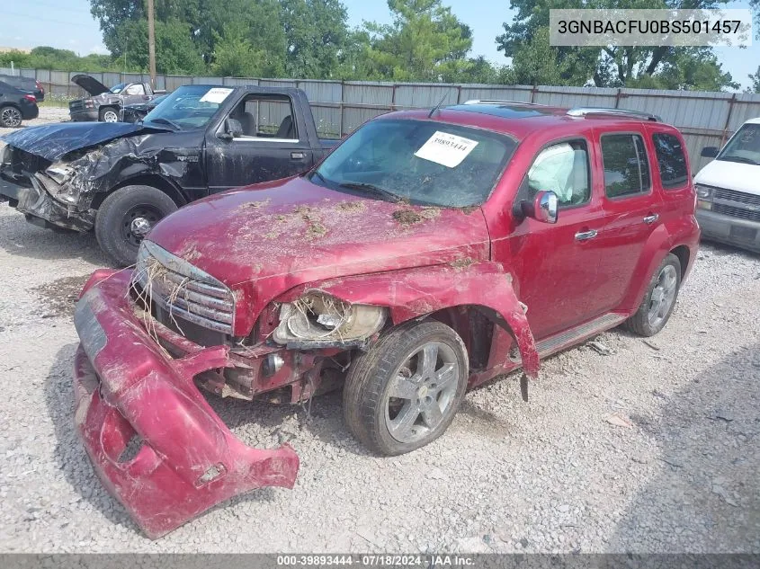 3GNBACFU0BS501457 2011 Chevrolet Hhr Lt