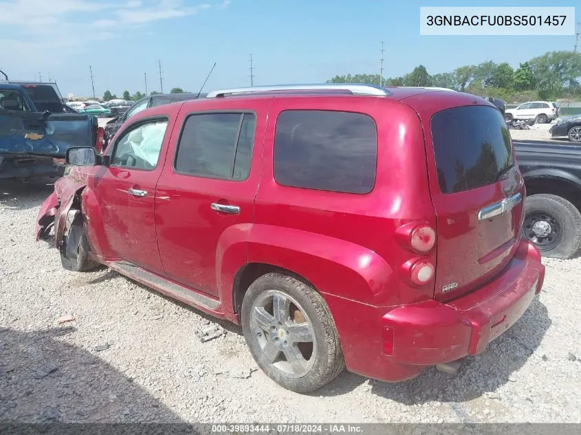 2011 Chevrolet Hhr Lt VIN: 3GNBACFU0BS501457 Lot: 39893444