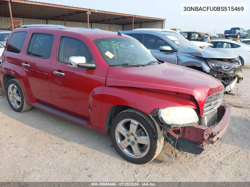 2011 Chevrolet Hhr Lt VIN: 3GNBACFU0BS515469 Lot: 39955466