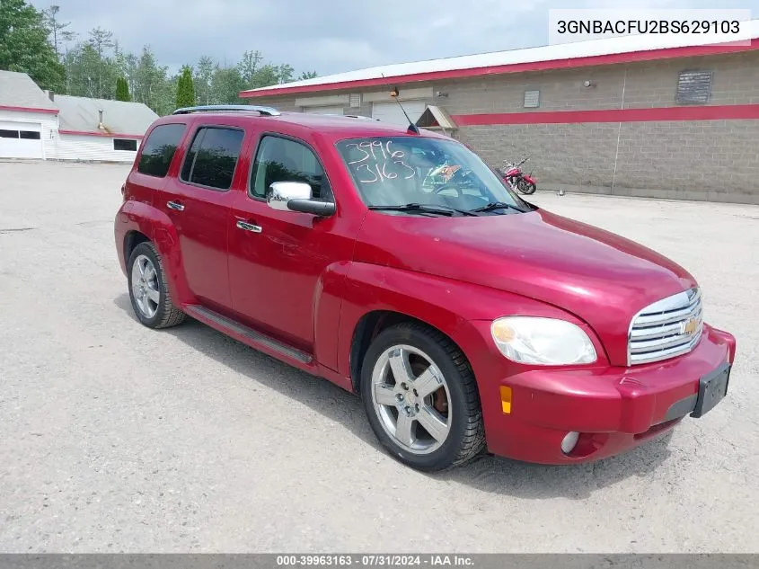 2011 Chevrolet Hhr Lt VIN: 3GNBACFU2BS629103 Lot: 39963163