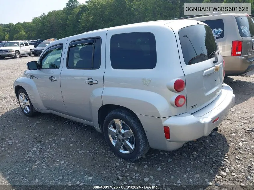 2011 Chevrolet Hhr Lt VIN: 3GNBABFW3BS601628 Lot: 40017626