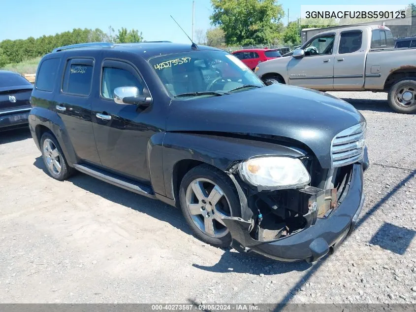 2011 Chevrolet Hhr Lt VIN: 3GNBACFU2BS590125 Lot: 40273587