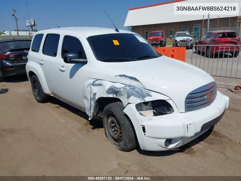 3GNBAAFW8BS624218 2011 Chevrolet Hhr Ls