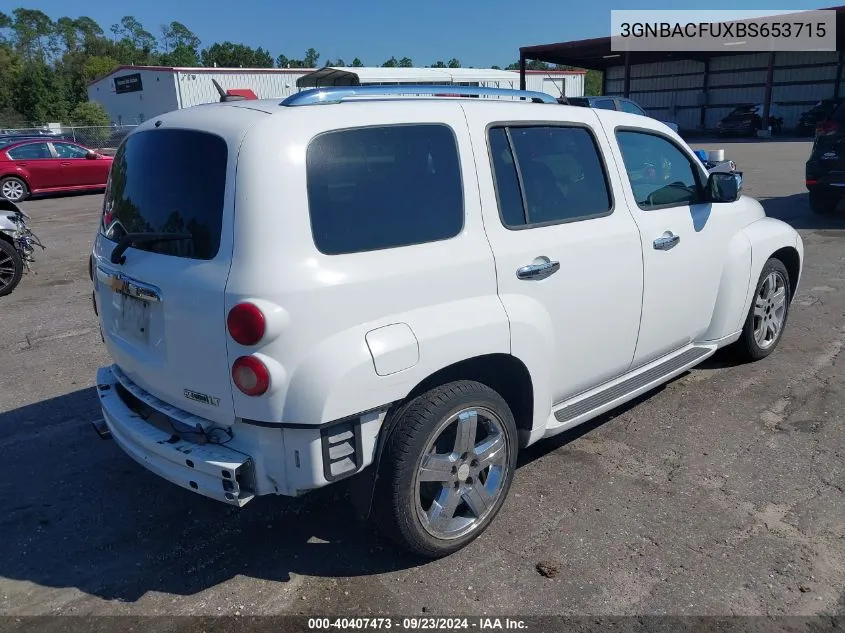 3GNBACFUXBS653715 2011 Chevrolet Hhr Lt