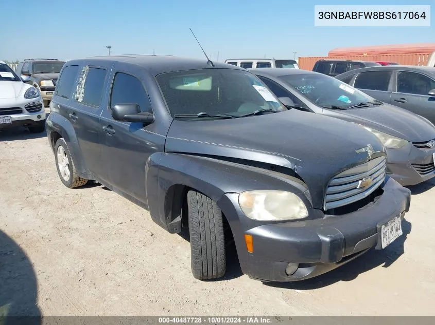 2011 Chevrolet Hhr Lt VIN: 3GNBABFW8BS617064 Lot: 40487728