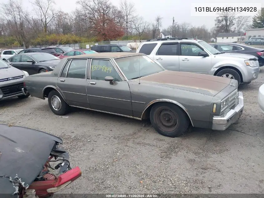 1G1BL69H4FH134928 1985 Chevrolet Impala