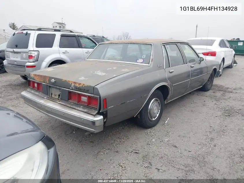 1G1BL69H4FH134928 1985 Chevrolet Impala