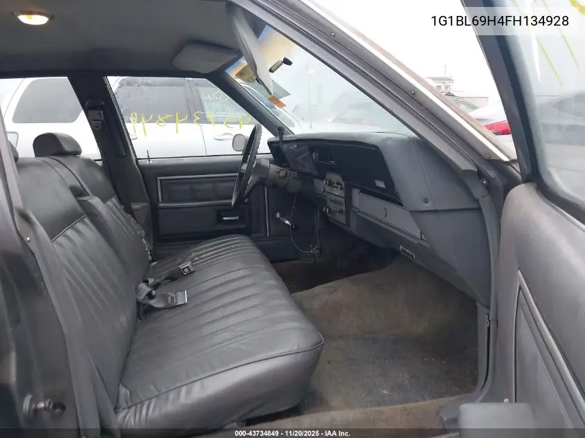 1G1BL69H4FH134928 1985 Chevrolet Impala