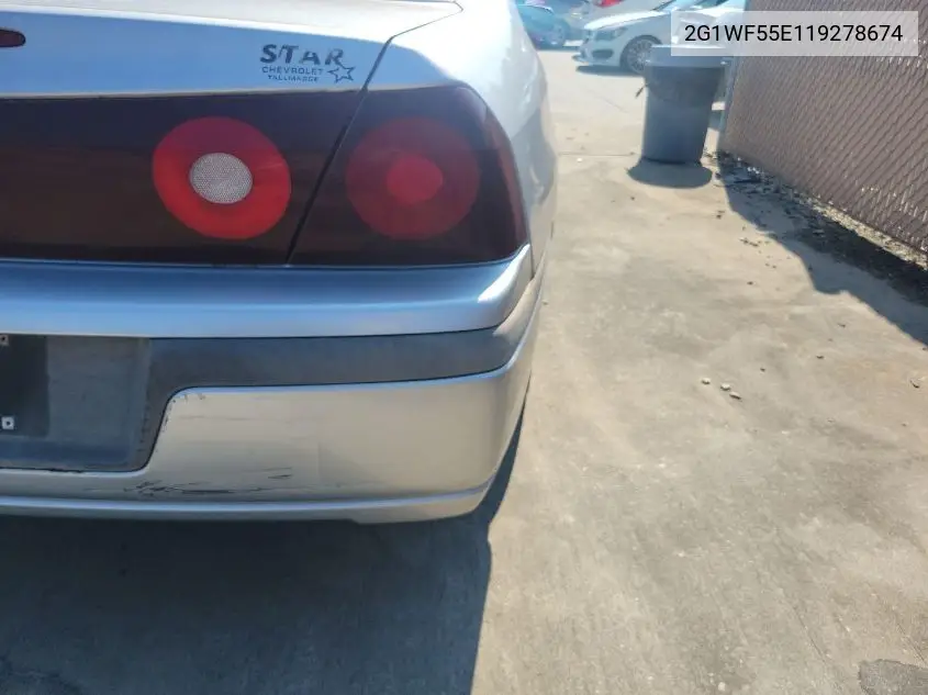 2G1WF55E119278674 2001 Chevrolet Impala