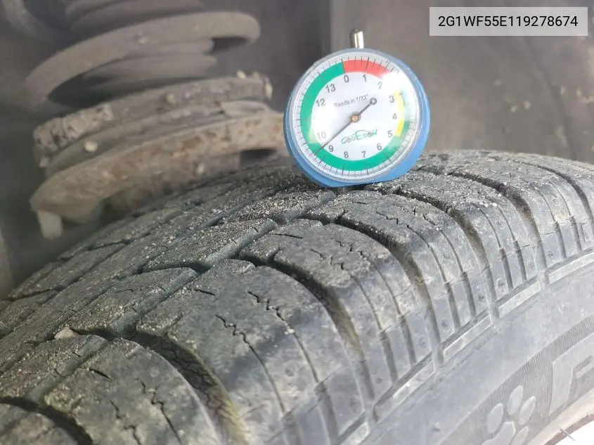 2G1WF55E119278674 2001 Chevrolet Impala