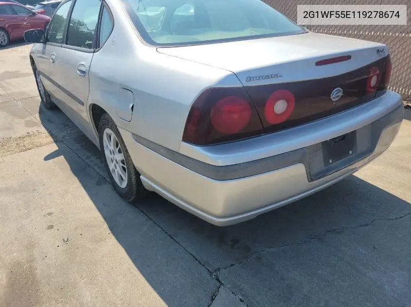 2G1WF55E119278674 2001 Chevrolet Impala