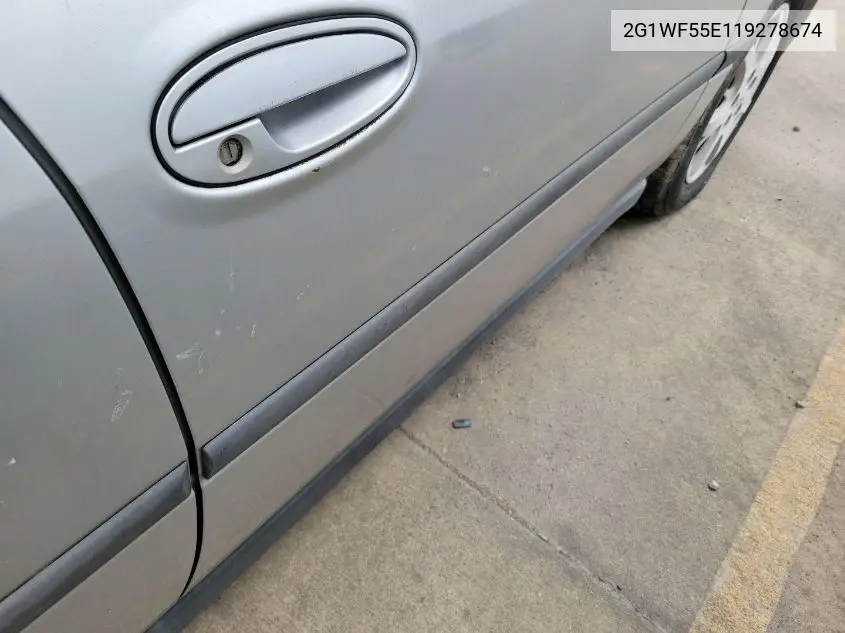 2G1WF55E119278674 2001 Chevrolet Impala