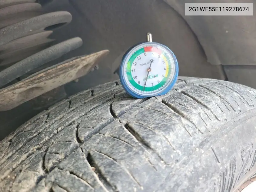 2G1WF55E119278674 2001 Chevrolet Impala