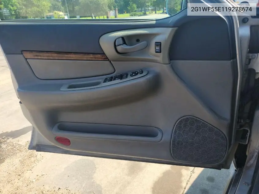 2G1WF55E119278674 2001 Chevrolet Impala