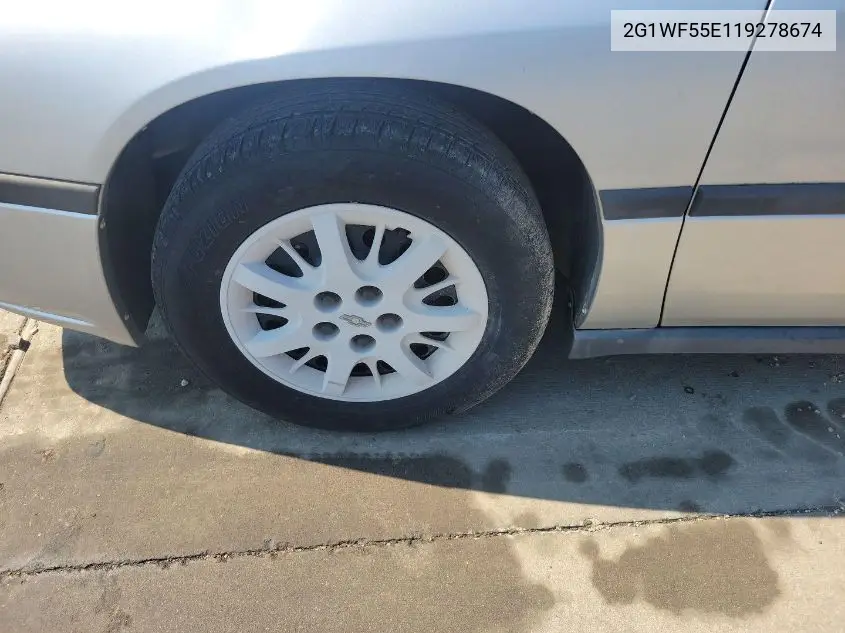 2G1WF55E119278674 2001 Chevrolet Impala