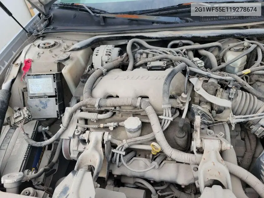 2G1WF55E119278674 2001 Chevrolet Impala