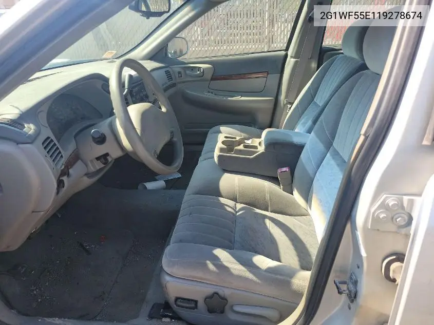 2G1WF55E119278674 2001 Chevrolet Impala