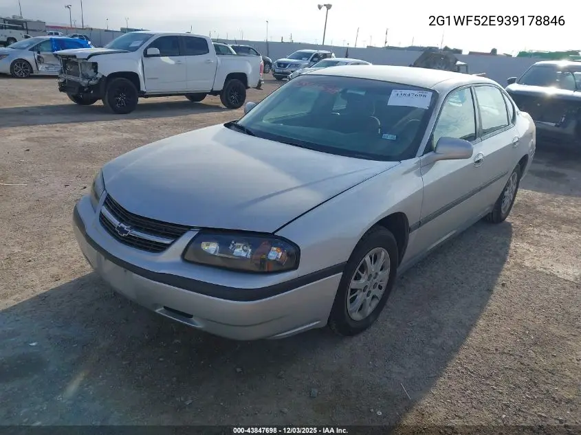 2G1WF52E939178846 2003 Chevrolet Impala