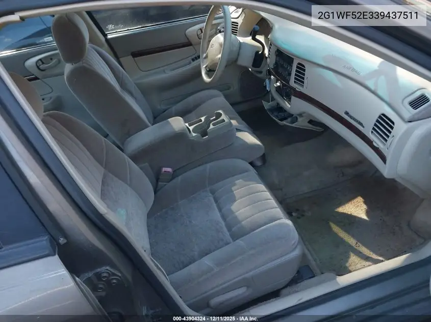 2G1WF52E339437511 2003 Chevrolet Impala