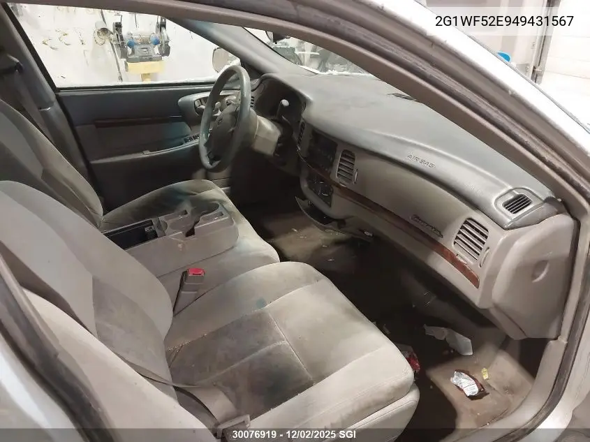 2G1WF52E949431567 2004 Chevrolet Impala
