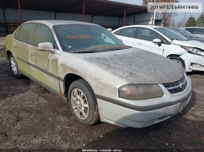 2G1WF52E649414466 2004 Chevrolet Impala