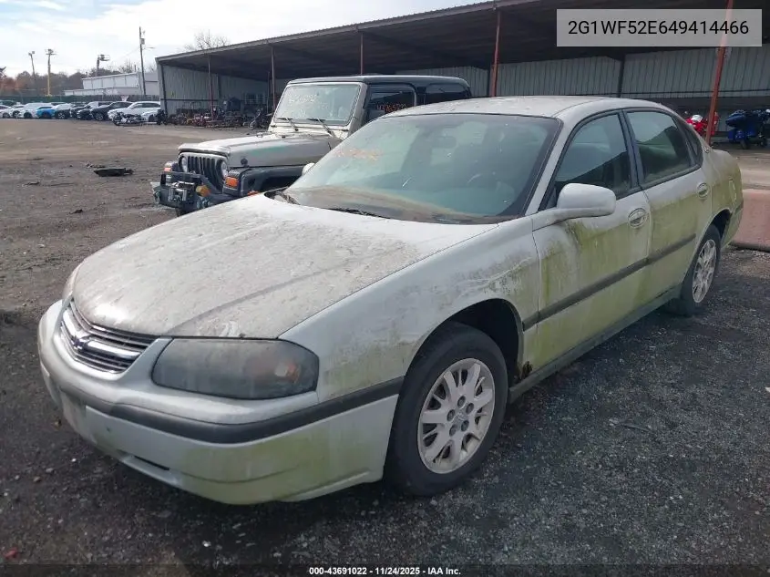2G1WF52E649414466 2004 Chevrolet Impala