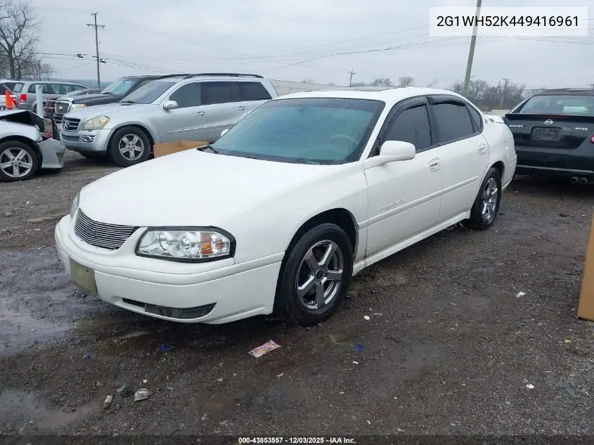 2G1WH52K449416961 2004 Chevrolet Impala Ls