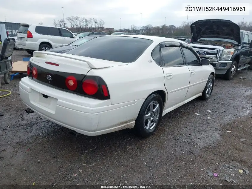 2G1WH52K449416961 2004 Chevrolet Impala Ls