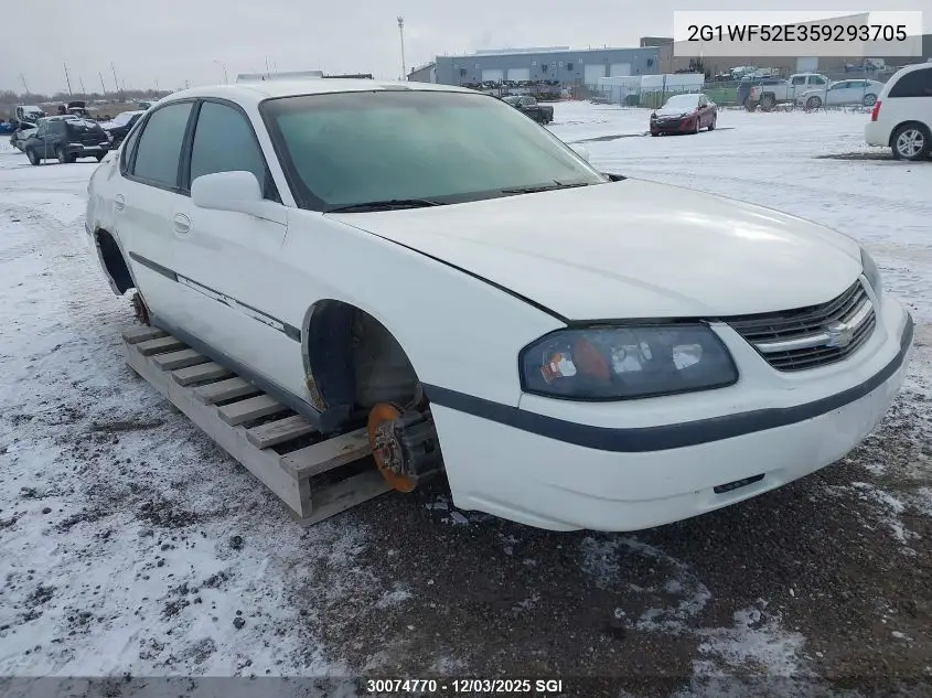 2G1WF52E359293705 2005 Chevrolet Impala