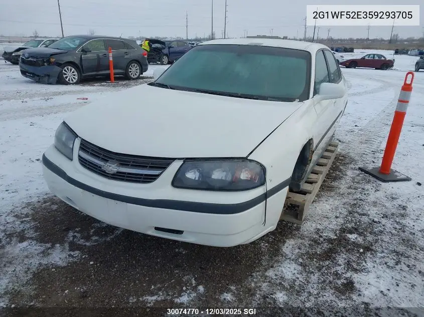 2G1WF52E359293705 2005 Chevrolet Impala