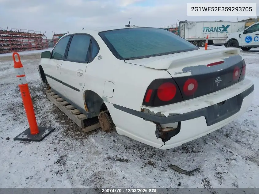 2G1WF52E359293705 2005 Chevrolet Impala