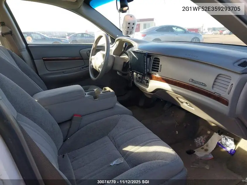 2G1WF52E359293705 2005 Chevrolet Impala