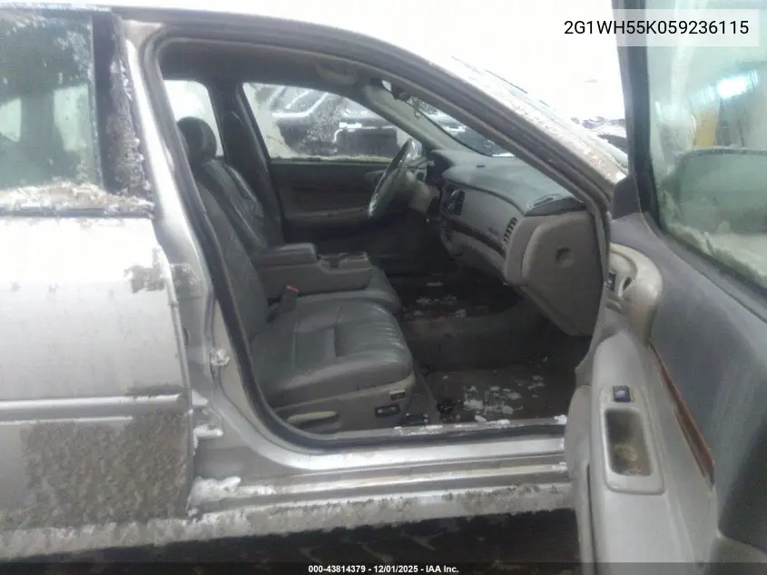 2G1WH55K059236115 2005 Chevrolet Impala Ls