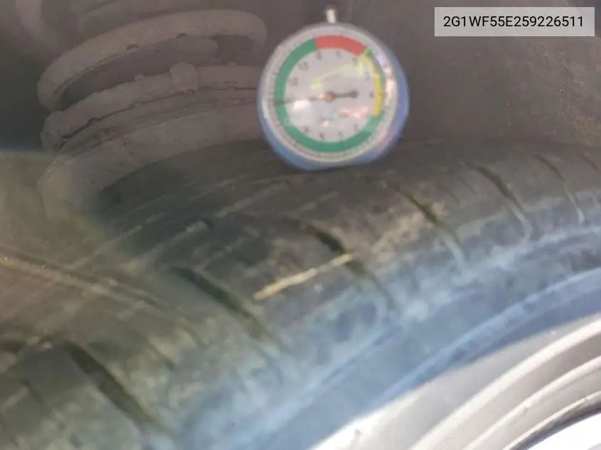 2G1WF55E259226511 2005 Chevrolet Impala
