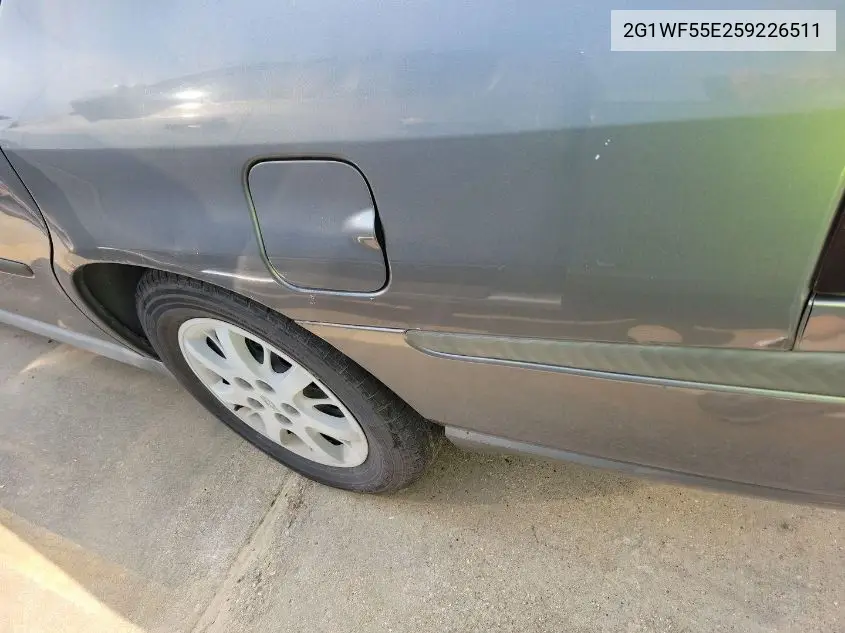 2G1WF55E259226511 2005 Chevrolet Impala